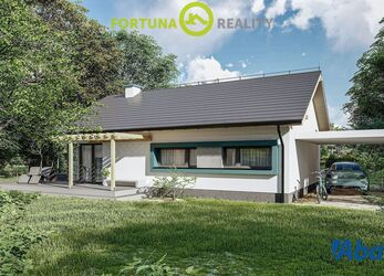 Prodej rodinného domu z keramzitových bloků - zastavěná plocha 102 m2