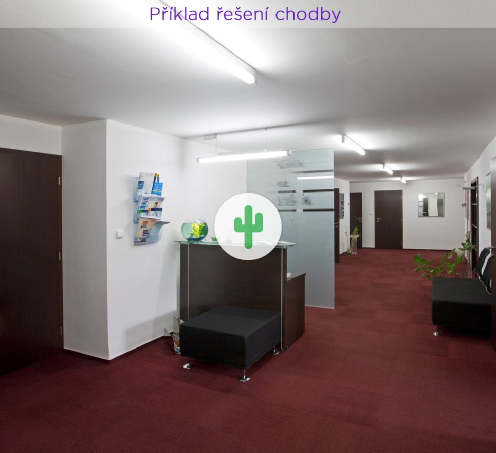 Pronájem kancelářských prostor (47 m²) v centru Ostravy, Českobratrská ul.