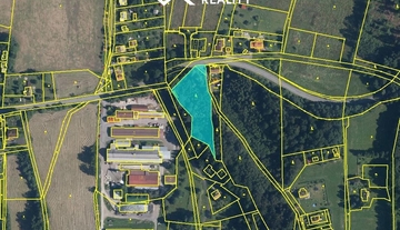 Prodej lesního pozemku 3877 m2, Raškovce