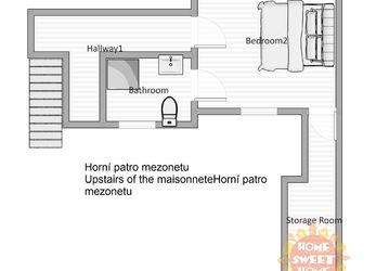 Praha, pronájem, slunný, luxusní, zařízený byt 4+kk 170m2, 3xkoupelna, Pštrossova - Nové Město.