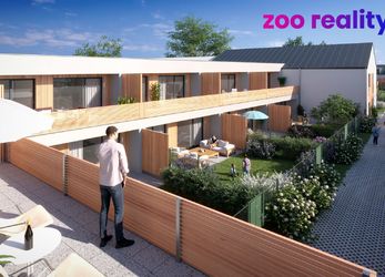 Prodej novostavby bytu č. 207 2A o dispozici 2+kk, s terasou o celkové výměře 74m2