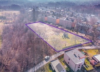 Prodej pozemku (4939 m2) k výstavbě RD, ulice Březová, Rychvald