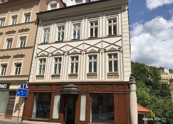 Prodej obchodní prostor 150m2, výloha, ulice Zámecký vrch, Karlovy Vary