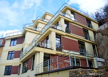 Prodej bytu 3+kk, OV, cihla, terasa, Pražská silnice, Karlovy Vary