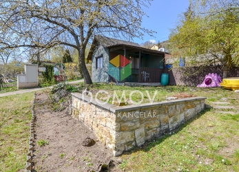 Krásná zahrada s chatou,  380 m2, Beroun - lokalita Nad Paloučkem