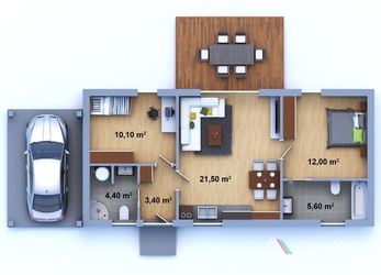 Prodej rodinného domu 69 m²
