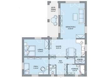 Rodinný dům  3+1,106 m²