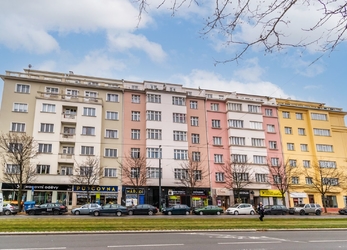 Pronájem bytu 3+kk s balkonem, 87 m2, po rekonstrukci, Vinohradská třída č.p. 170 Praha