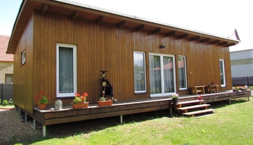 Prodej montovaného domu 3+kk v obci Vojkovice u Kralup nad Vltavou