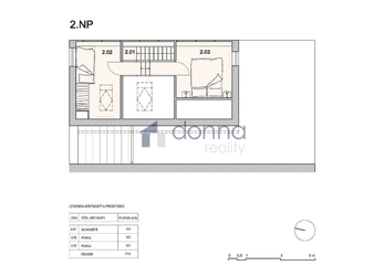 Prodej nového bytu 3+kk, 73m², ul. Šaldova, Praha 8 - Karlín