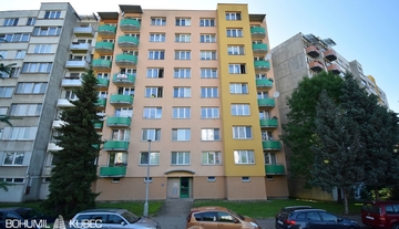 Pronájem bytu 2+kk, 43 m2, Tábor, Varšavská 2743
