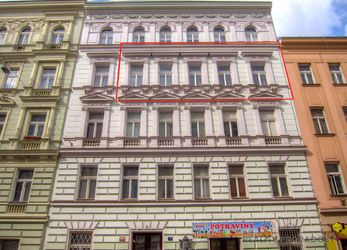 Pronájem bytu 2+kk 51 m² Koubkova v Praze 2 – Nové Město, byt 2+kk 51 m² Praha 2