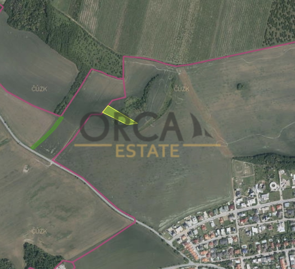 Prodej zemědělského pozemku Moravany u Brna, 2935 m2