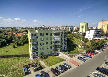 Pronájem novostavby bytu 1+kk, 30m2 + 9m2 balkon, Peškova, Olomouc - Povel