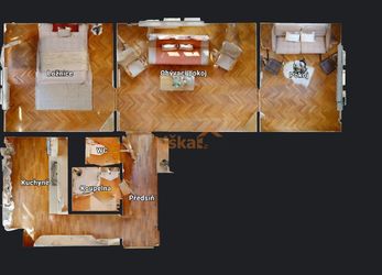 Prodej bytu na zajímavé adrese  3+1 (54 m2), ul. Vsetínská, Brno-Štýřice