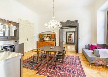 Luxusní byt 4+kk k pronájmu (125m2) s terasou (15m2), ulice Jilská, Staré Město, Praha 1.