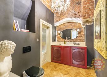 Luxusní byt 4+kk k pronájmu (125m2) s terasou (15m2), ulice Jilská, Staré Město, Praha 1.
