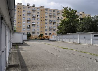 Prodej garáže v osobním vlastnictví (18 m2) při ulici Vsetínská, Brno - Štýřice
