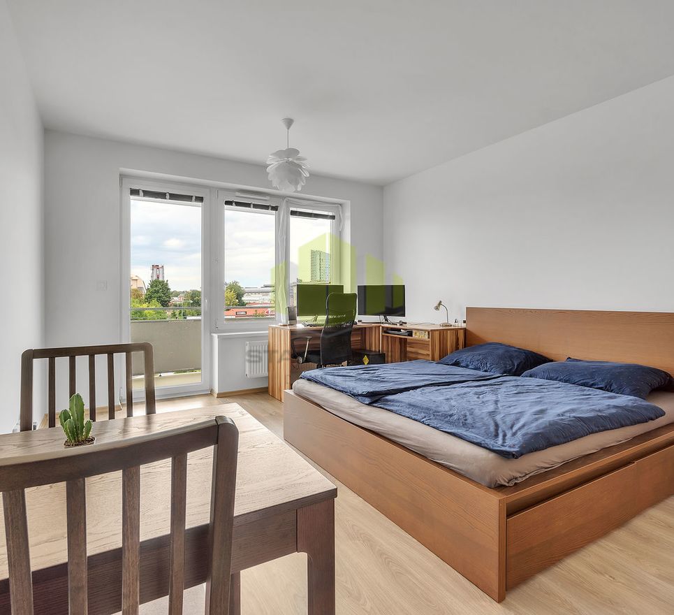 Prodej novostavby bytu 1+kk 32,36m2 + balkon 8,90m2 v novostavbě, Tovární, Olomouc - Hodolany