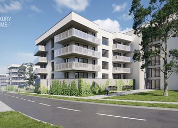 Prodej bytu 2+kk, 61 m2 + terasa 23 m2 + sklep, Karlovy Vary, Residence Růžák