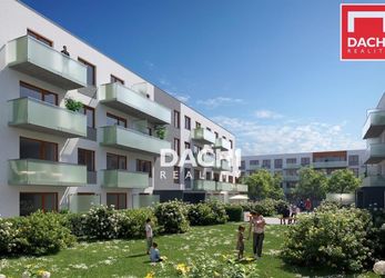 Prodej novostavby byt 209 F2  2+kk 57,40m s balkonem 6m, Olomouc, Bytové domy Na Šibeníku II.etapa