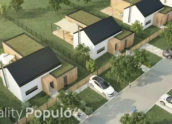 Prodej hrubé stavby nízkoenergetického domu 4+kk, 133,50 m², Machová