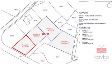 Prodej stavebního pozemku, 817 m², Horní Rápotice, okres Pelhřimov