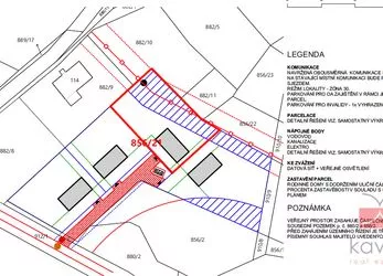 Prodej stavebního pozemku, 1031 m², Horní Rápotice, okres Pelhřimov