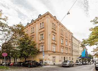 Pronájem klidného bytu 3+1 97 m² Máchova ulice, Praha 2 - Vinohrady, 2 samostatné pokoje