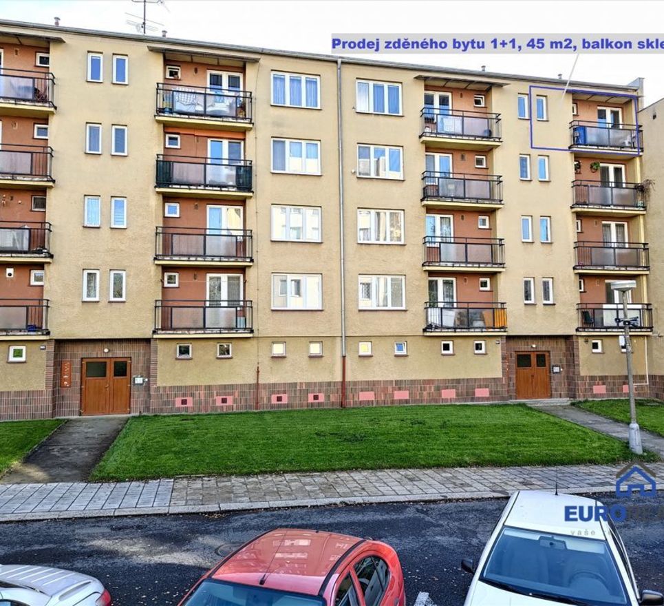 Prodej, byt 1+1, 45 m2, Strakonice, ul. Arch. Dubského