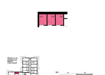 Prodej bytu 3+kk, 90 m2 + balkón 11,2 m2 + sklep, Karlovy Vary, Residence Růžák