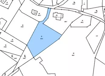 Prodej, stavební pozemek, 1.703 m2, obec Nový Hrádek, část obce Rzy, okres Náchod
