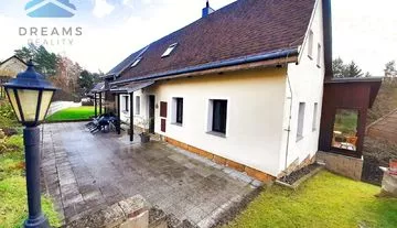 Rodinný dům - chalupa 5+1 s pozemky 3222 m2 v jedinečné lokalitě NP České Švýcarsko