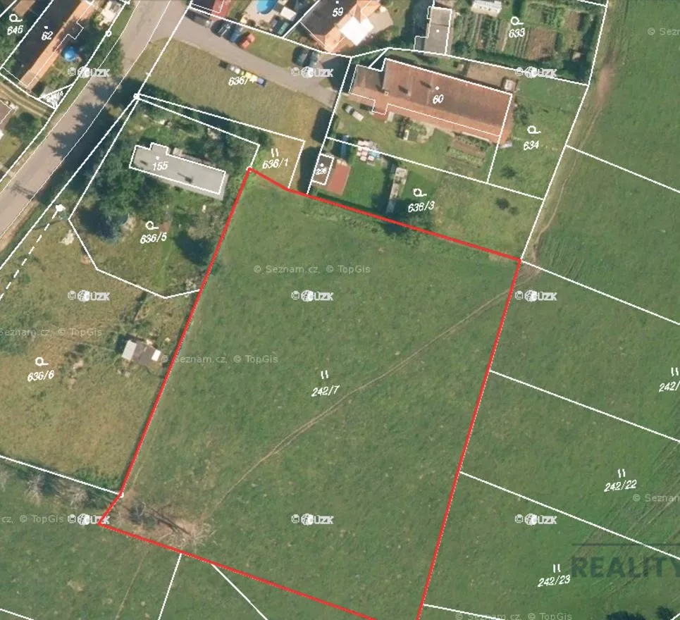 Prodej pozemku, 5644m2, Pelechov - Lipoltice