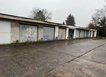 Pronájem zděné řadové garáže na Pouchově
