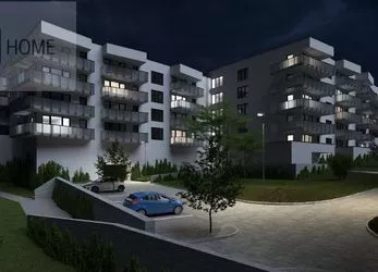 Družstevní byt 1+kk, 39,3 m2 + terasa 34,87 m2, Residence Růžák budova B