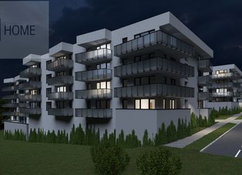 Družstevní byt 2+kk, 60,34 m2 + balkón 15,88 m2, Residence Růžák budova B
