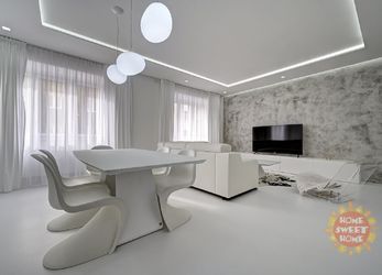 Pronájem luxusního bytu 3+kk, 75 m², nadstandardně zařízený, Praha 10 - Vršovice
