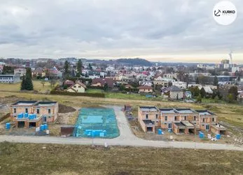 Novostavba řadového, nízkoenergetického domu o dispozici 4+KK v obci Frýdek Místek, část Místek
