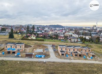 Novostavba řadového, nízkoenergetického domu o dispozici 4+KK v obci Frýdek Místek, část Místek