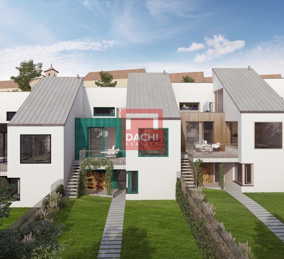 Prodej projektu rodinného domu vč. stavebního povolení a parcely 263 m² v obci Holasice, u Brna