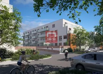 Prodej novostavby byt F1.110– 2+kk 61,50 m² s balkonem 12,20m² , Olomouc, Byty Na Šibeníku II.etapa