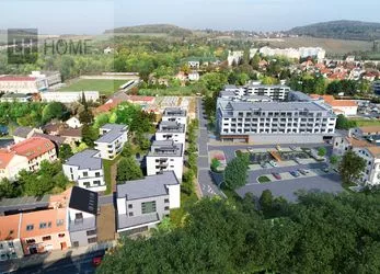 Prodej, byt 1+kk 45,14 m2 + terasa 8,1 m2, Residence Kutná Hora