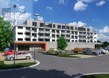 Prodej, byt 2+kk 57,36 m2 +balkón 4,6 m2 + lodžie 2,9 m2, Residence Kutná Hora