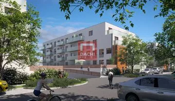 Prodej novostavby bytu F2.107 –  2+kk 47,90 m² s terasou 19,70m², Olomouc, Byty Na Šibeníku II.etapa