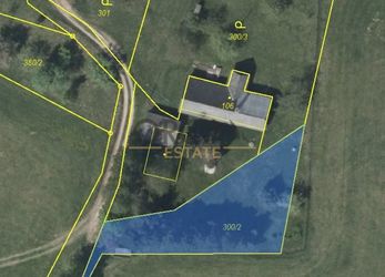 Prodej podílu 1/24 pozemků o podílové výměře 1464 m2 v k.ú. Borovnice u Staré Paky (okres Trutnov)