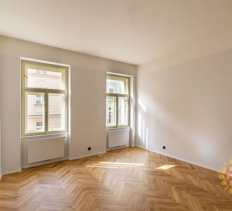 Praha, nezařízený byt po rekonstrukci k pronájmu 1kk  (30 m2), ulice Opatovická, Nové Město
