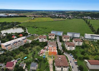 Prodej slunného bytu 2+kk 53,21m2 + lodžie 8,55m2 Topolová A, Olomouc - Slavonín