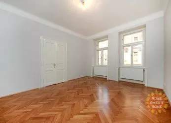 Praha, pronájem, moderní nezařízený byt 3+1 (103m2), sklep, Kořenského ulice, Praha 5, Smíchov