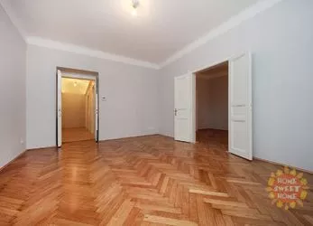 Praha, pronájem, moderní nezařízený byt 3+1 (103m2), sklep, Kořenského ulice, Praha 5, Smíchov